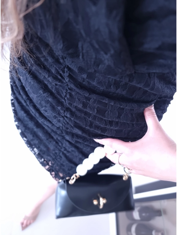 Sukienka TAMARA mini koronka czarna