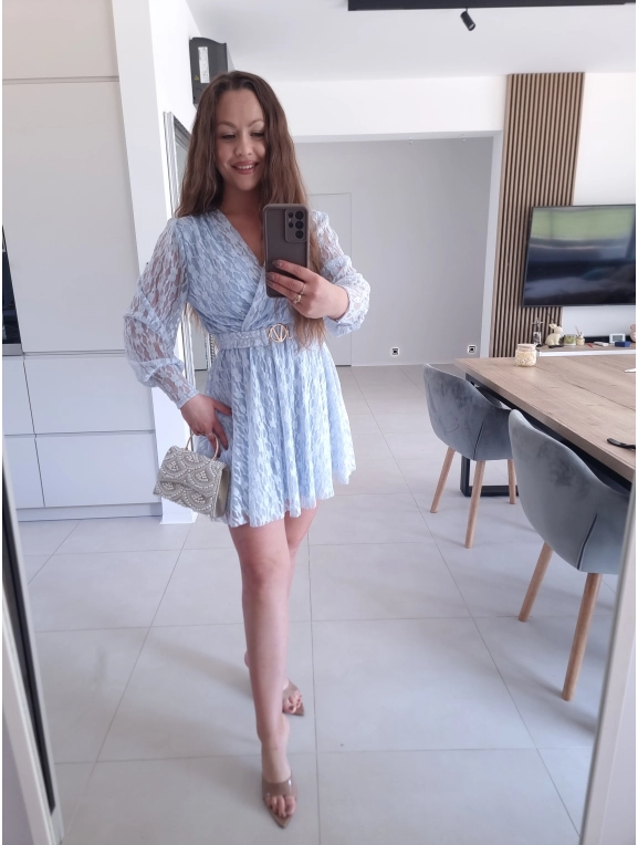 Sukienka PRINCESA M L XL KORONKOWA koktajlowa