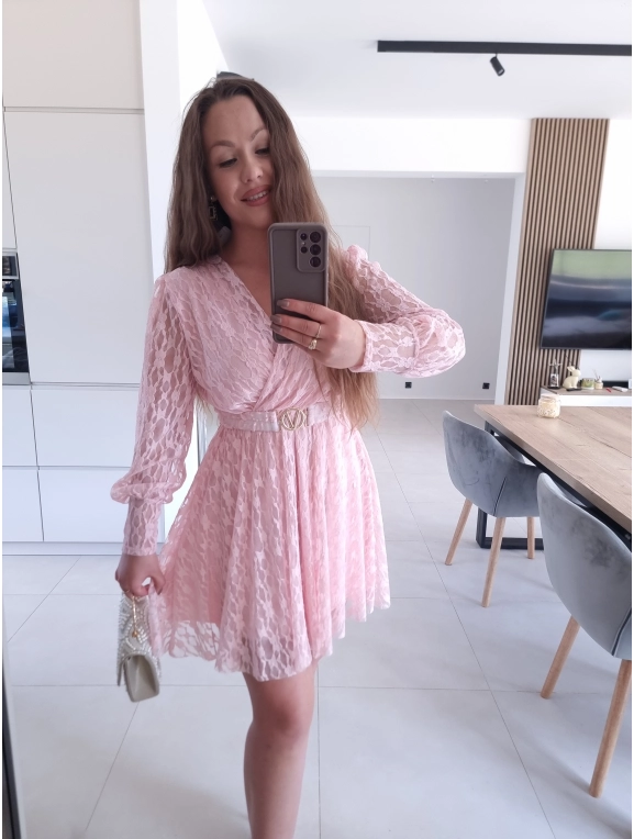 Sukienka PRINCESA M L XL KORONKOWA koktajlowa