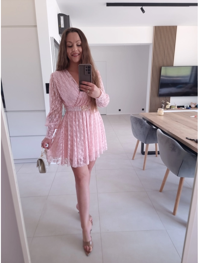 Sukienka PRINCESA M L XL KORONKOWA koktajlowa