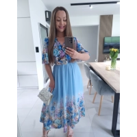 Sukienka RENEE M L XL XXL w kwiaty