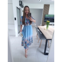 Sukienka RENEE M L XL XXL w kwiaty