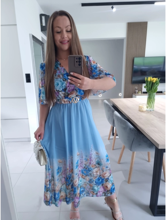 Sukienka RENEE M L XL XXL w kwiaty
