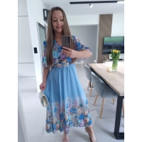 Sukienka RENEE M L XL XXL w kwiaty