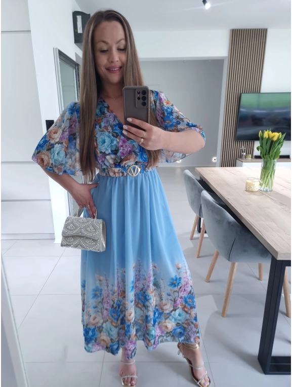 Sukienka RENEE M L XL XXL w kwiaty