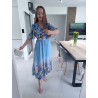 Sukienka RENEE M L XL XXL w kwiaty