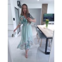 Sukienka RENEE M L XL XXL w kwiaty