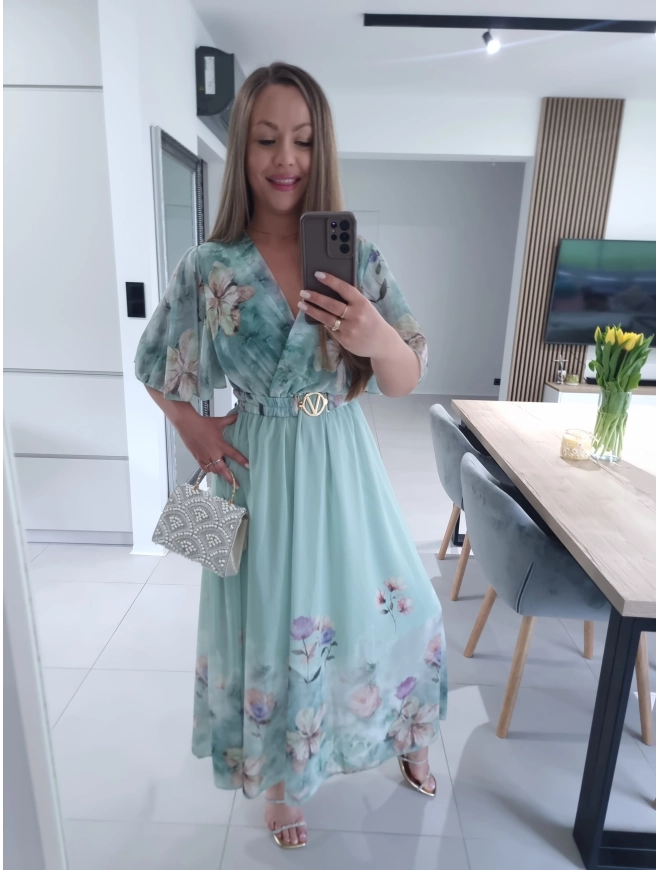 Sukienka RENEE M L XL XXL w kwiaty