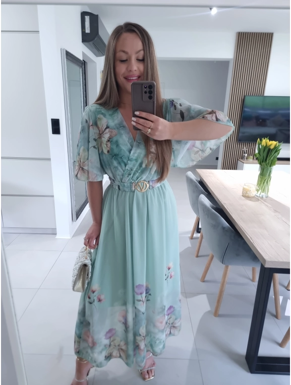 Sukienka RENEE M L XL XXL w kwiaty