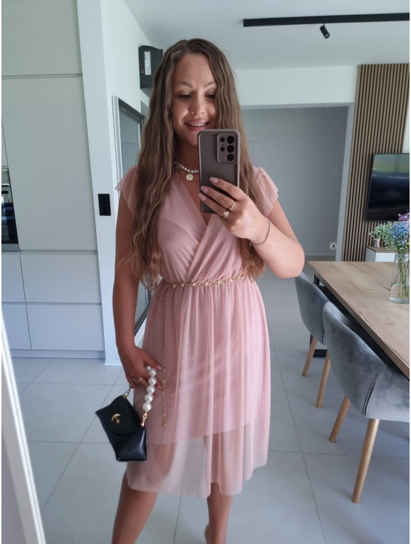 Sukienka JASMIN siateczka M L XL