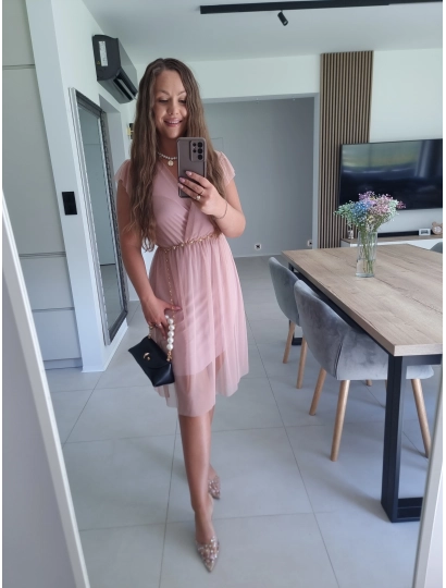 Sukienka JASMIN siateczka M L XL