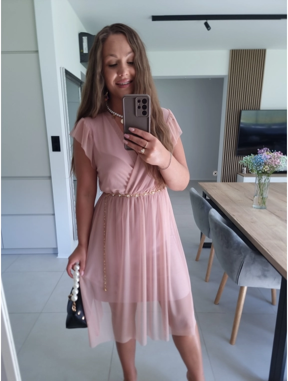 Sukienka JASMIN siateczka M L XL