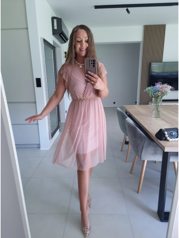Sukienka JASMIN siateczka M L XL