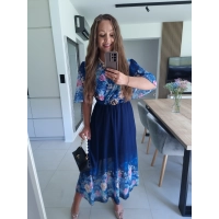 Sukienka RENEE M L XL XXL w kwiaty