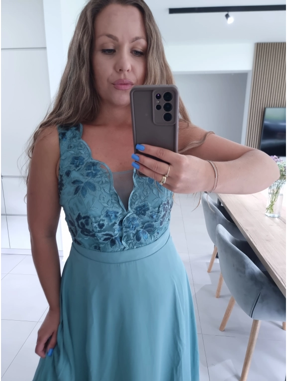 Sukienka ANETT turkus S M L