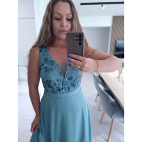 Sukienka ANETT turkus S M L