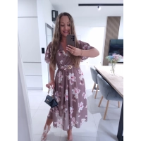 Sukienka NATALI cappucino M L XL XXL