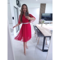 Sukienka DALIA z paskiem M L XL