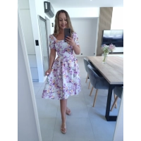 Sukienka ELIZABETH S M fiolet