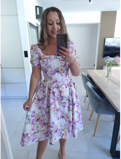 Sukienka ELIZABETH S M fiolet