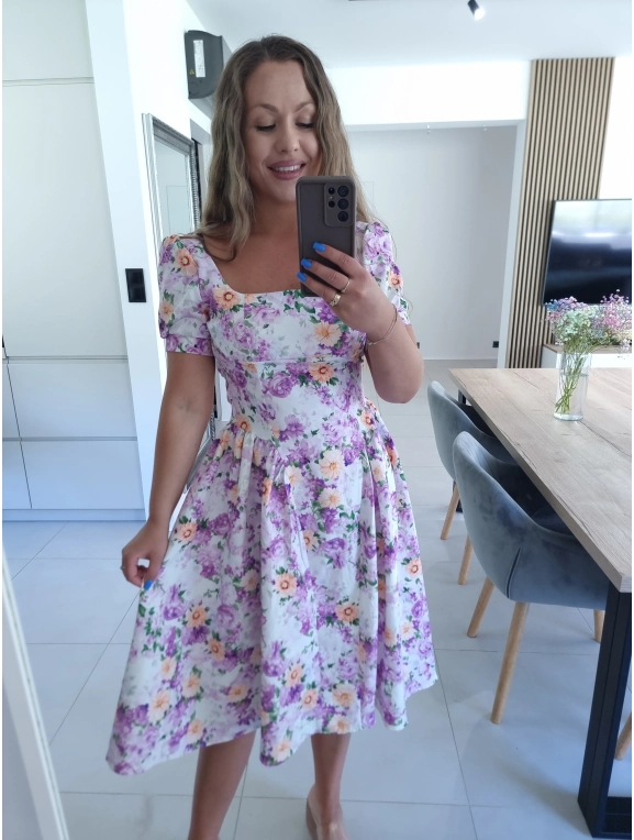 Sukienka ELIZABETH S M fiolet