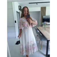 Sukienka RENEE M L XL XXL w kwiaty
