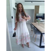 Sukienka RENEE M L XL XXL w kwiaty