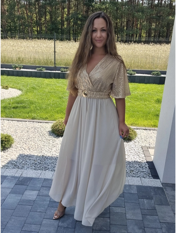 Sukienka MAXI cekiny 40-46
