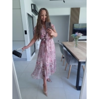 Sukienka siateczkowa CAMILLA MAXI