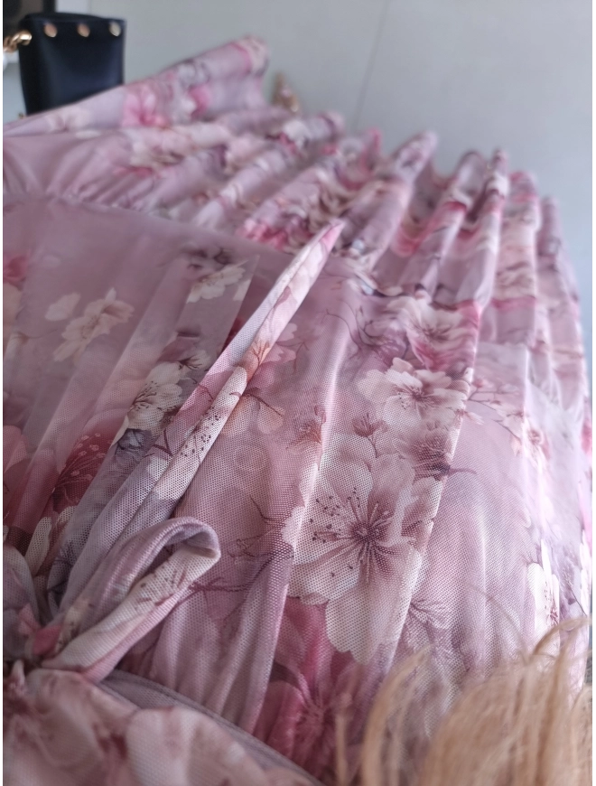 Sukienka siateczkowa CAMILLA MAXI
