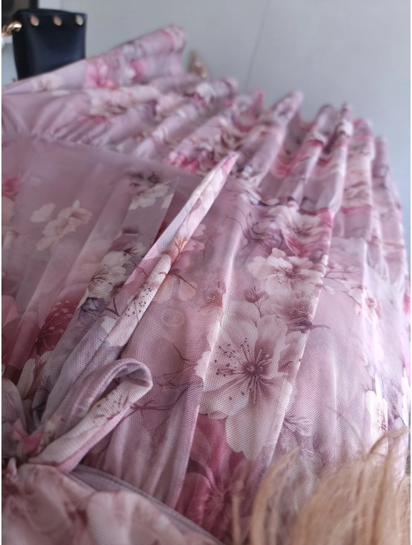 Sukienka siateczkowa CAMILLA MAXI