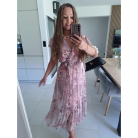 Sukienka siateczkowa CAMILLA MAXI