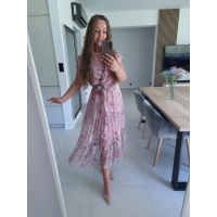 Sukienka siateczkowa CAMILLA MAXI