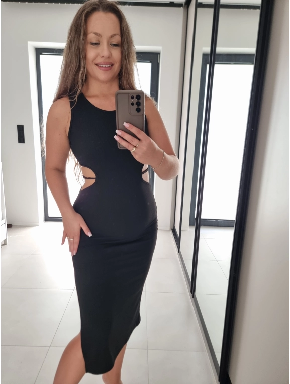 Sukienka GEORGINA czarna