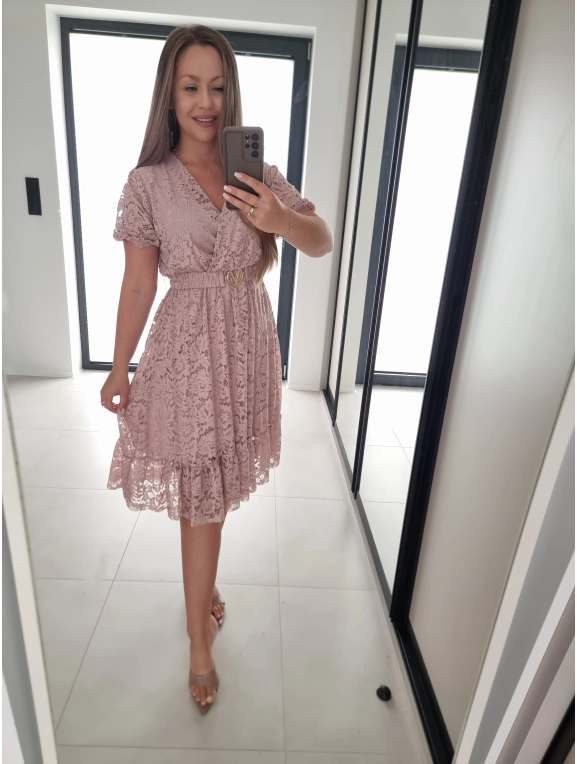 Sukienka SOPHIA róż L XL XXL