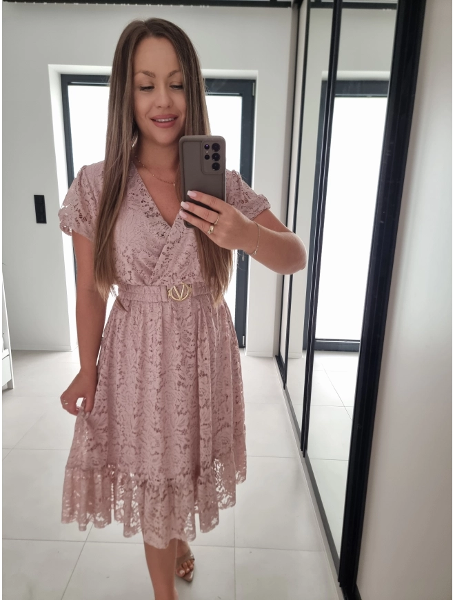 Sukienka SOPHIA róż L XL XXL