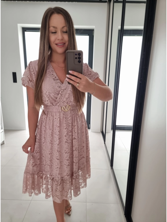 Sukienka SOPHIA róż L XL XXL