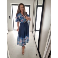 Sukienka RENEE granat M L XL XXL