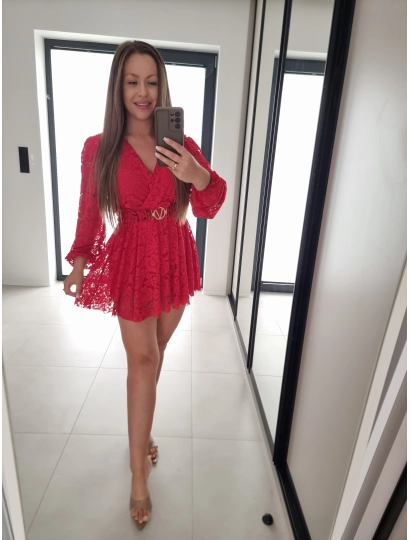 Sukienko kombinezon CLEO ZE SPODENKAMI