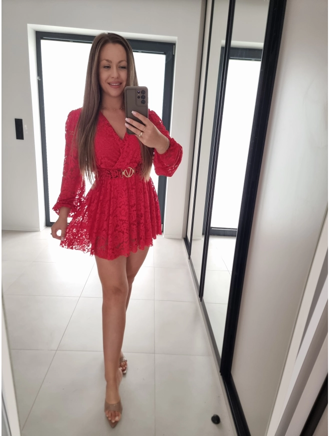 Sukienko kombinezon CLEO ZE SPODENKAMI