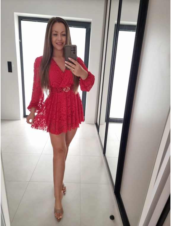 Sukienko kombinezon CLEO ZE SPODENKAMI