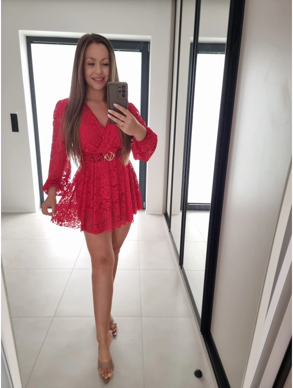 Sukienko kombinezon CLEO ZE SPODENKAMI