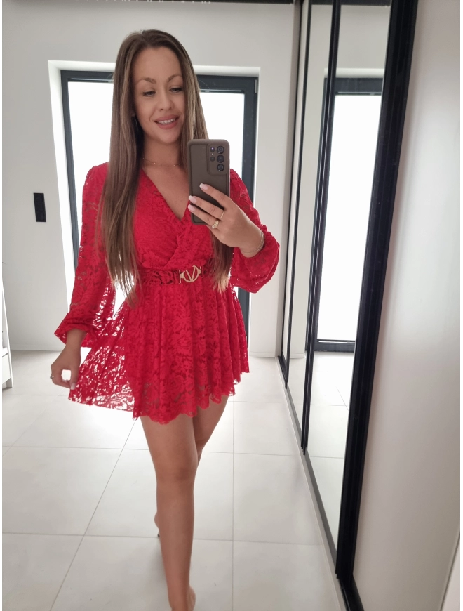 Sukienko kombinezon CLEO ZE SPODENKAMI
