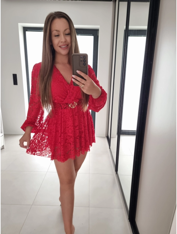 Sukienko kombinezon CLEO ZE SPODENKAMI