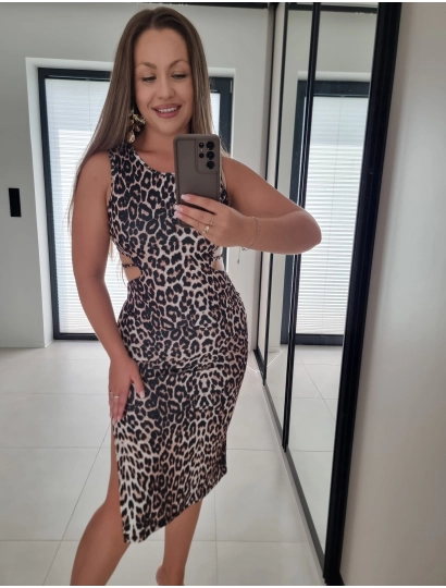Sukienka GEORGINA PANTERKA