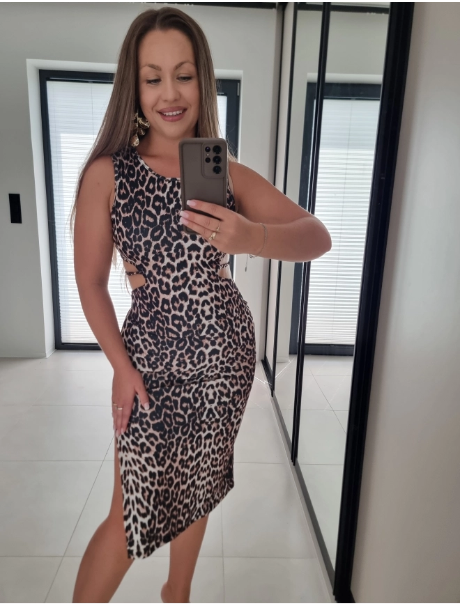 Sukienka GEORGINA PANTERKA