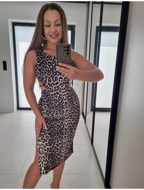 Sukienka GEORGINA PANTERKA