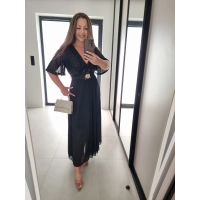 Sukienka SELENA MAXI czarna