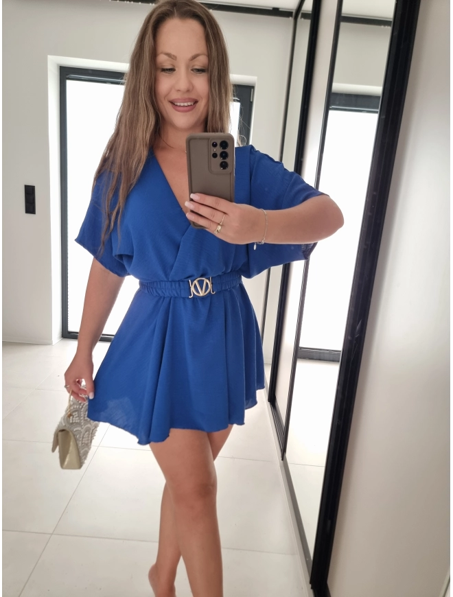 Sukienka ze spodenkami FRANCESCA chaber