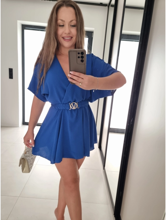Sukienka ze spodenkami FRANCESCA chaber